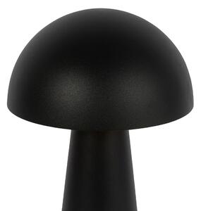 Lampada da terra per esterno nera 50 cm - Fungo