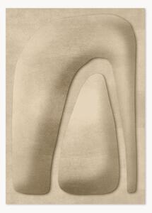 Quadro con cornice in legno di pino Texture