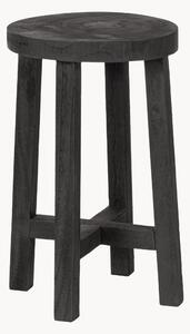 Set di 2 tavolini rotondi in legno di paulownia Yako