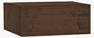 Set di 2 comodini da parete in legno di abete Ingrid