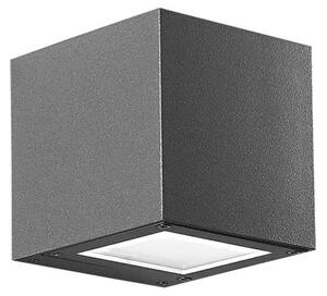 Rossini Silver A.122-LED applique moderna cubetto mono emissione