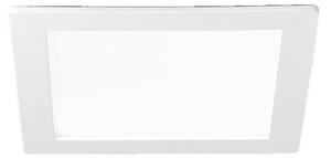 Ideal Lux Groove 124001 faretto da incasso in alluminio led quadrato