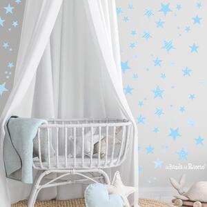Pattern Le Stelle - Adesivi Murali per Bambini