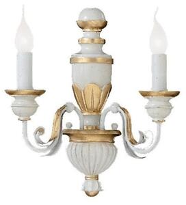 Ideal Lux Firenze AP2 lampada applique in stile classico E14 40W
