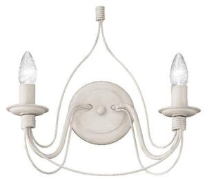 Ideal Lux Corte AP2 lampada da parete classica a 2 luci E14 40W