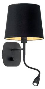Ideal Lux Nordik AP2 lampada parete camera da letto