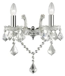 Ideal Lux Florian AP2 lampada da parete classica E14 40W