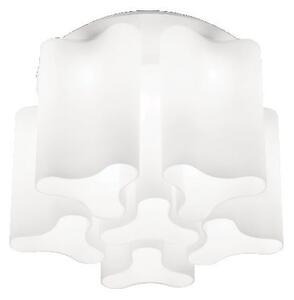 Ideal Lux Compo PL6 plafoniera moderna in vetro soffiato E27 60W