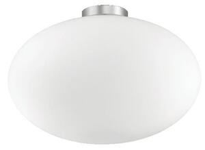 Ideal Lux Candy PL1 plafoniera moderna in vetro soffiato bianco E27 60W