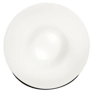 Ideal Lux Glory PL2 D40 plafoniera da cucina in vetro bianco soffiato e acidato E27 60W