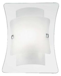 Ideal Lux Triplo AP1 lampada da parete con diffusore in triplo vetro E27 60W