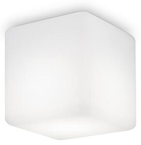Ideal Lux Luna PL1 Small plafoniera led per esterni in materiale plastico opale G9