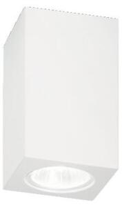Ideal Lux Tower PL1 Square plafoniera squadrata con corpo luce in gesso GU10