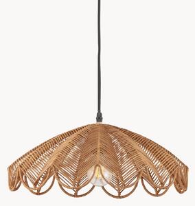 Lampada a sospensione in rattan con luce regolabile Flare