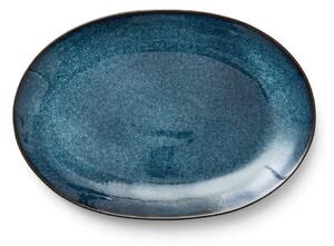 Vassoio vassoio di servizio in ceramica 25x36 cm Gastro Dark Blue/Black – Bitz