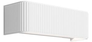Rotaliana Dresscode W2 applique led a muro rettangolare bianca