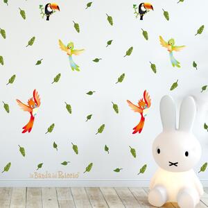 Pattern Pattern Il Safari - Adesivi Murali per Bambini