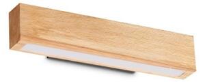 Ideal Lux Craft AP D40 applique led in legno naturale