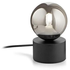 Ideal Lux Perlage TL1 lampada da tavolo vetro fumè