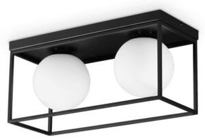 Ideal Lux Lingotto PL2 plafoniera rettangolare a 2 luci