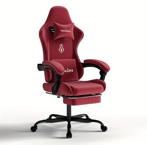 Sedia da gaming - Sedia da ufficio - Sedia per videogiochi - Sedia ergonomica - Poltrona da ufficio - Seduta in memory foam