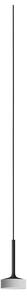 Rossini Hole HOL004 sospensione per binario 48V LED struttura nera