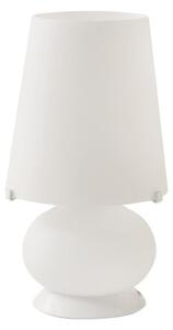 Rossini Judy P.1304-35 lampada tavolo vetro bianco