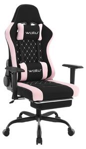 Sedia ergonomica per il gaming e per l'ufficio - Sedia da gaming - Sedia da ufficio - Sedia girevole - Sedia da ufficio - Funzione massaggio