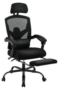 Sedia ergonomica da ufficio - Sedie - Sedia da gaming - Funzione basculante - Sedia girevole - Poggiatesta regolabile