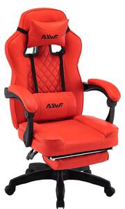 Sedia da gaming - Sedia per videogiochi - Sedia da ufficio - Sedia per e-sport - Sedia ergonomica - Supporto lombare e poggiatesta regolabili