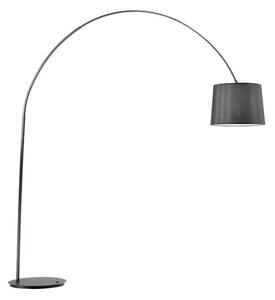 Ideal Lux Dorsale piantana ad arco total black