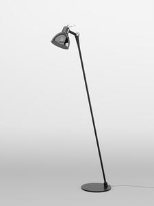 Rotaliana Luxy F0 Glam piantana con diffusore orientabile in vetro colorato E14