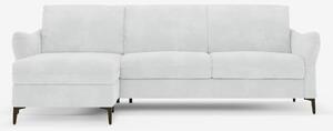 Dalia divano letto con penisola contenitore e materasso alto 18 cm - p