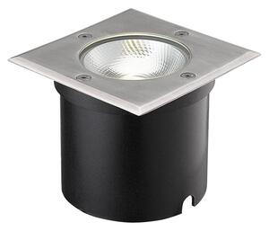 Rossini Link LIN004 IP67 faretto incasso esterno quadrato acciaio