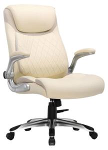 Sedia ergonomica da ufficio - Sedia da ufficio - Sedia da lavoro - Sedia da scrivania con braccioli - Schienale a forma di "S"