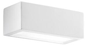 Rossini Elmer A.7225-E27 applique in gesso da parete pitturabile