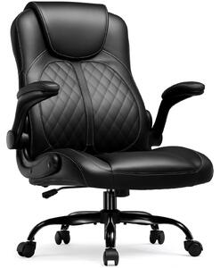 Sedia da gaming – Sedia ergonomica da ufficio – Sedia per giocatori – Braccioli pieghevoli – Funzione basculante
