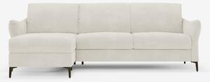 Dalia divano letto con penisola contenitore e materasso alto 18 cm - p
