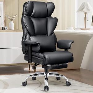 Sedia da ufficio - Sedia da ufficio ergonomica - Sedia da ufficio con poggiapiedi - Sedia da ufficio con schienale alto