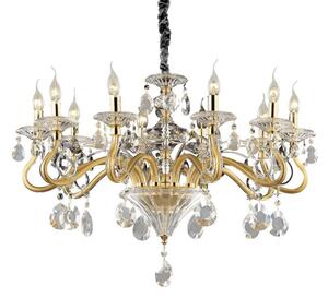 Ideal Lux Negresco SP10 lampadario classico soggiorno E14 40w