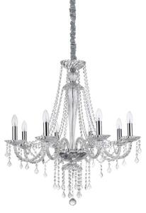 Ideal Lux Amadeus SP8 lampadario classico soggiorno a 8 luci E14 40W