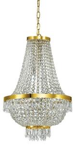 Ideal Lux Caesar SP9 lampadario classico con elementi decorativi in cristallo molato G9