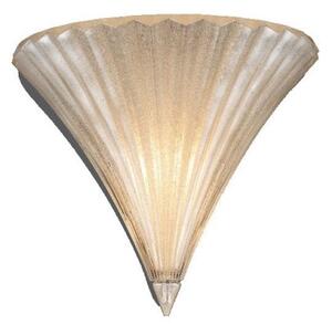 Ideal Lux Santa AP1 Small lampada da parete classica in vetro soffiato E14 40W