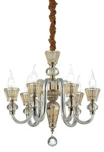 Ideal Lux Strauss SP6 lampadario classico di lusso E14 40W