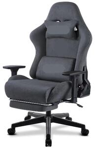 Gamestoel - Sedia da ufficio ergonomica - Sedia confortevole - Sedia da ufficio con poggiapiedi