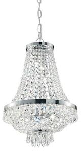 Ideal Lux Caesar SP6 lampadario classico con elementi decorativi in cristallo molato G9