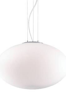 Ideal Lux Candy SP1 D50 lampadario sospensione moderno in vetro soffiato bianco E27 60W