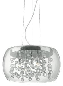 Ideal Lux Audi-80 SP5 lampadario moderno soggiorno in vetro soffiato G9