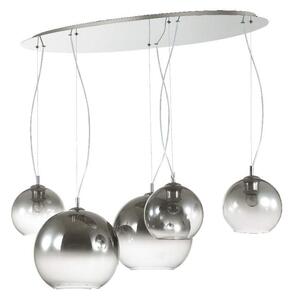 Ideal Lux Nemo Plus SP5 lampadario moderno 5 luci E27 60W cucina e soggiorno