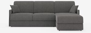 Evans Divano letto angolare con penisola contenitore - design compatto